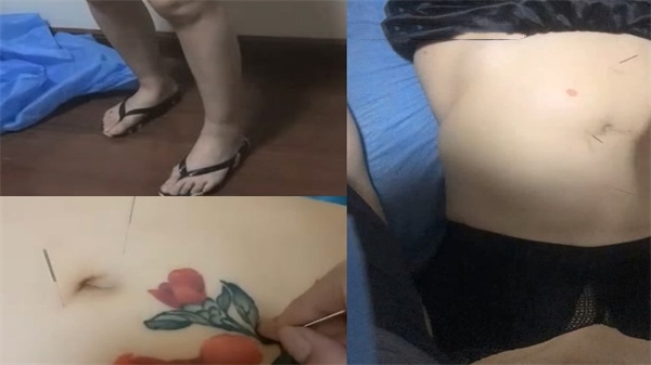 SPA老中医骚保健性爱理疗师针灸保养精油全身按摩扣逼