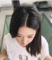 可爱女友爱吃鸡在厨房做饭做一半就来吃男友的棒棒